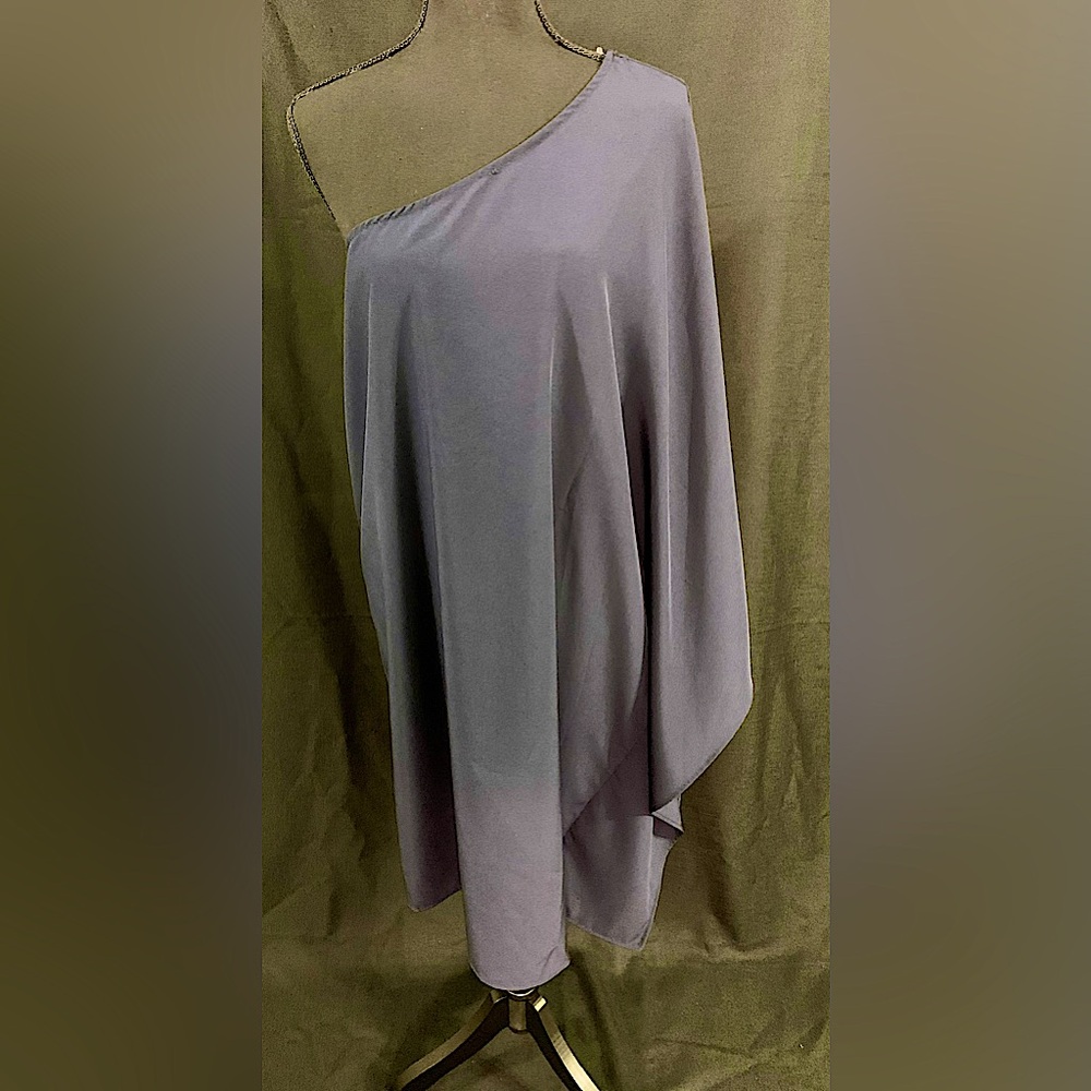 Beeson River | One Shoulder Dress | Navy Blue| Size: L